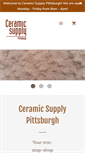 Mobile Screenshot of ceramicsupplypittsburgh.com